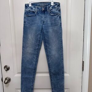 American Eagle Outfitters Blue Skinny Jeans